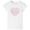 Vidaxl kindershirt 116 ecru