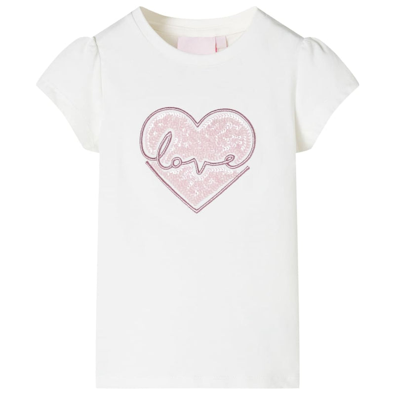 Vidaxl kindershirt 116 ecru