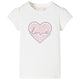 Vidaxl kindershirt 140 ecru