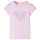 VidaXL Kindershirt 116 lichtroze