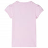 Vidaxl kindershirt 128 lichtroze
