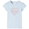 VidaXL Kindershirt 104 lichtblauw