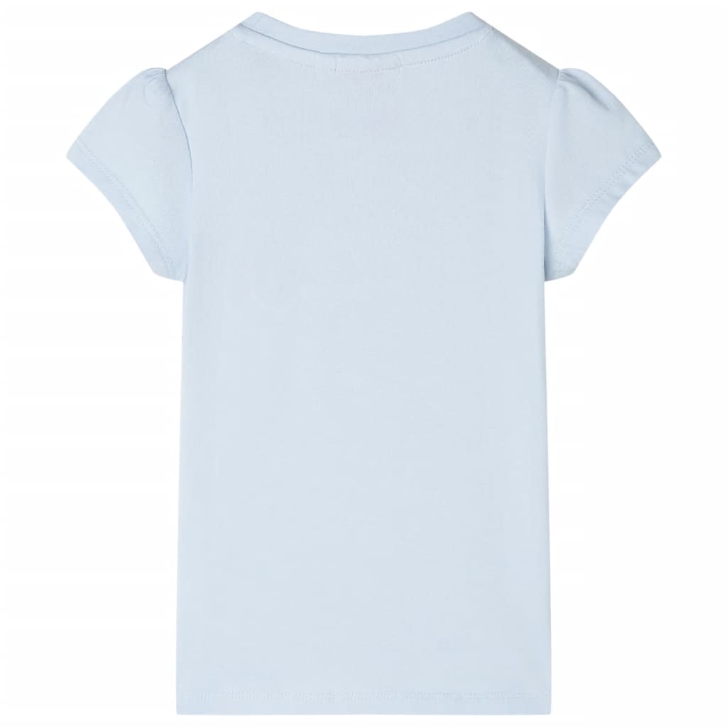 VidaXL Kindershirt 104 lichtblauw