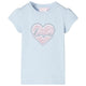Vidaxl kindershirt 128 lichtblauw