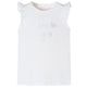 Vidaxl kindershirt met mouwen met ruches 104 wit