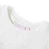 VidaXL Kindershirt met mouwen met ruches 104 wit