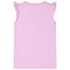 Vidaxl kindershirt met ruches aan de mouwen 104 lila