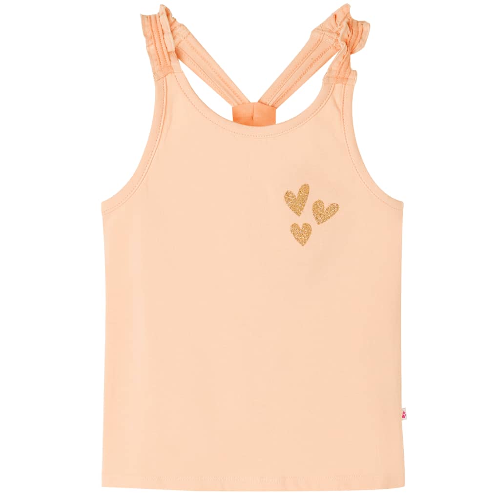 VidaXL Kindertopje 92 lichtoranje