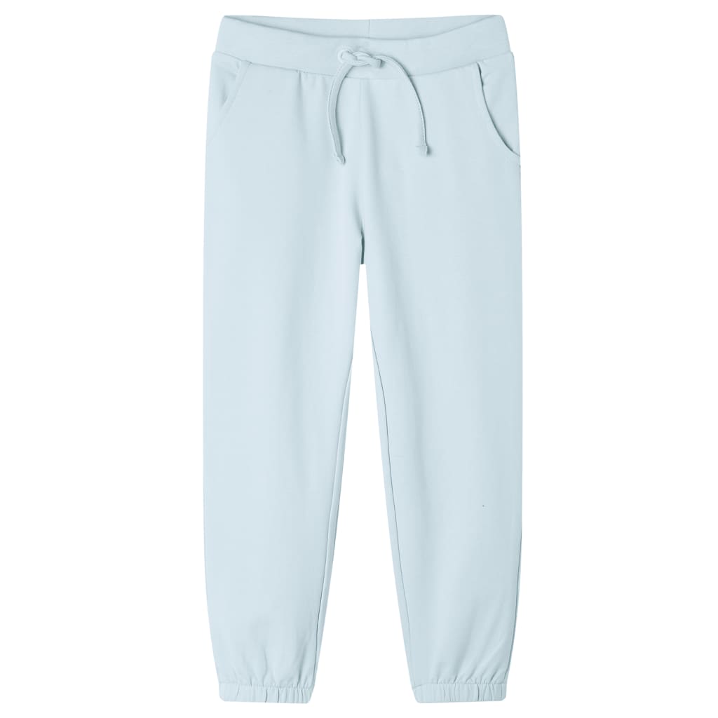 VidaXL Kinderjoggingbroek 92 lichtblauw