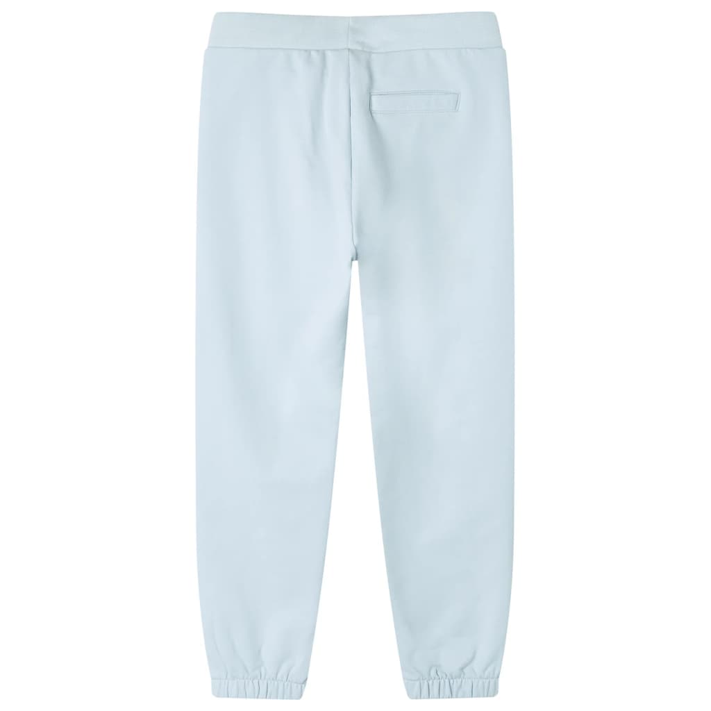 VidaXL Kinderjoggingbroek 92 lichtblauw