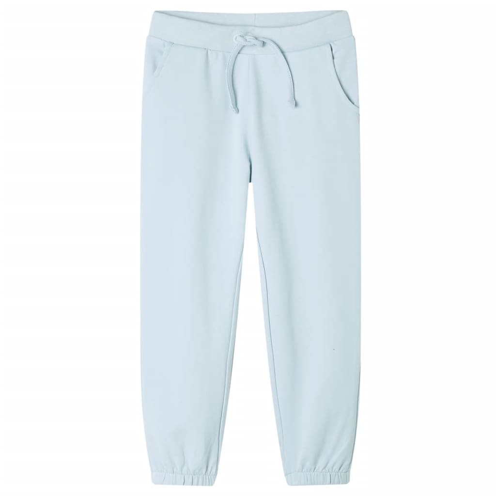 Vidaxl kinderjoggingbroek 128 lichtblauw