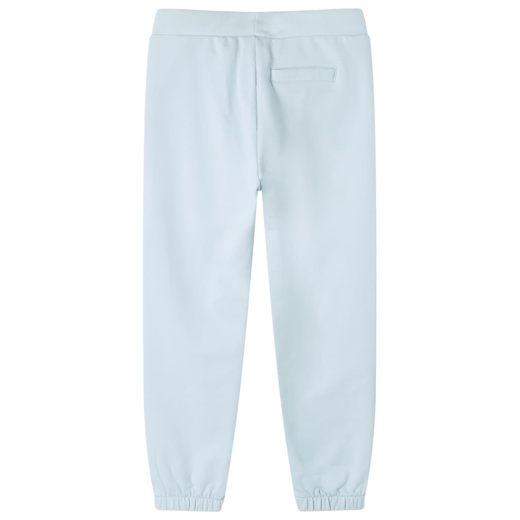 VidaXL Kinderjoggingbroek 140 lichtblauw