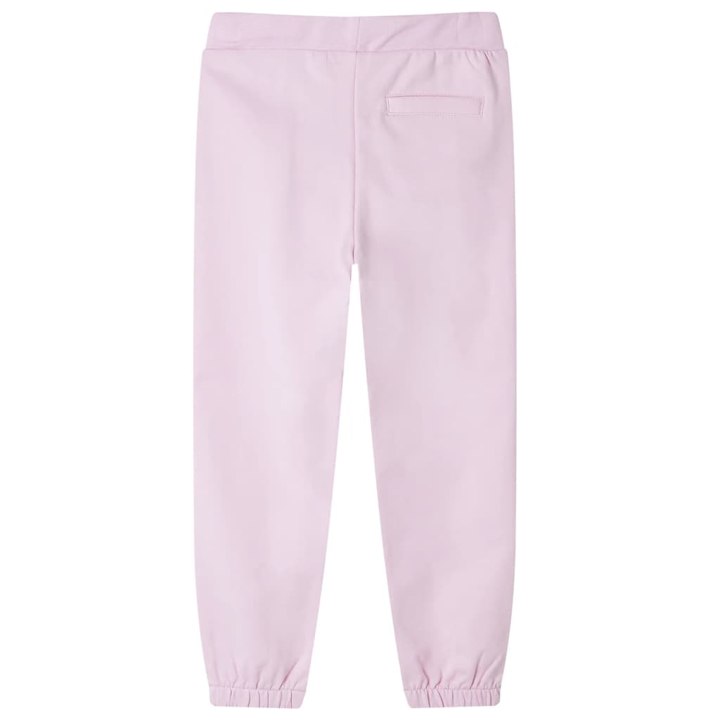 Vidaxl kinderjoggingbroek 128 lichtroze