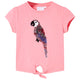 Vidaxl kindershirt 116 fluorescerend roze