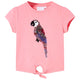 VidaXL Kindershirt 140 fluorescerend roze