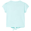 VidaXL Kindershirt 104 lichtzeeblauw