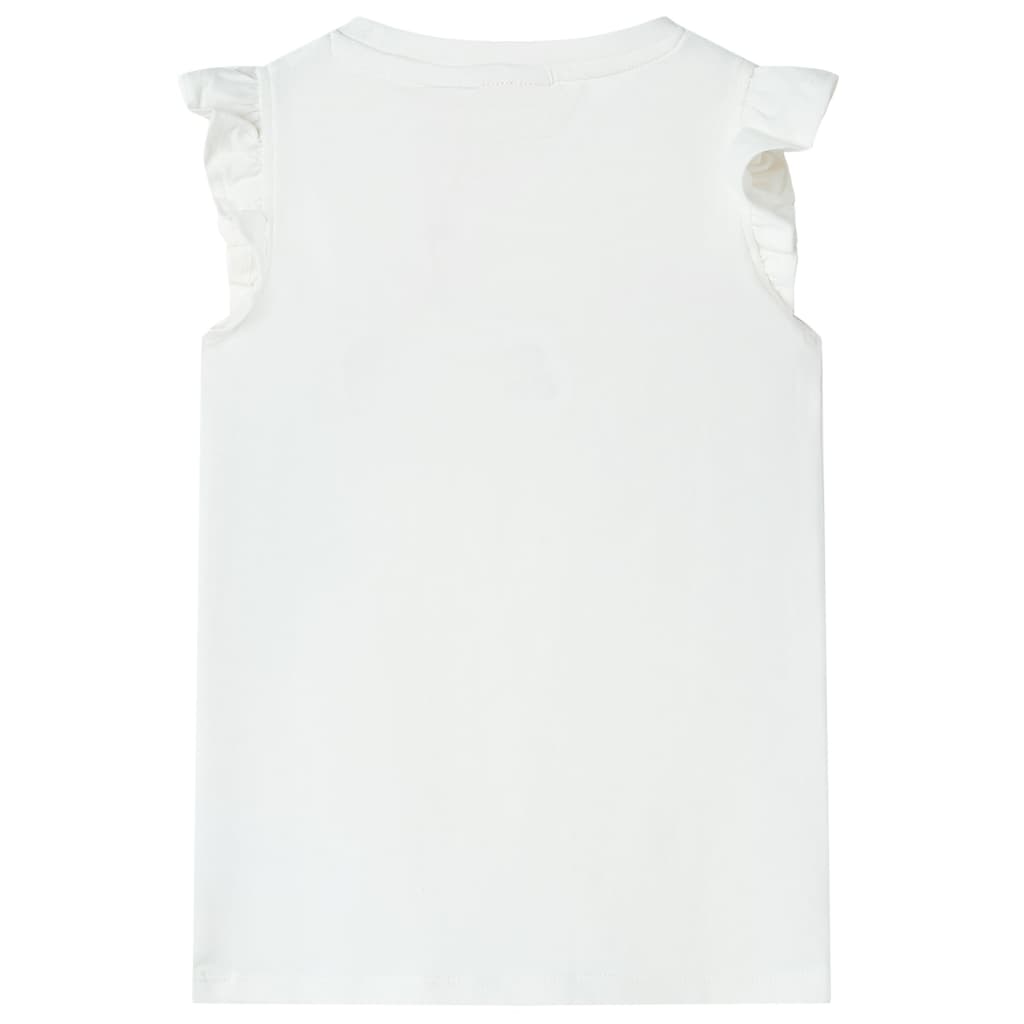 Vidaxl kindershirt 104 ecru