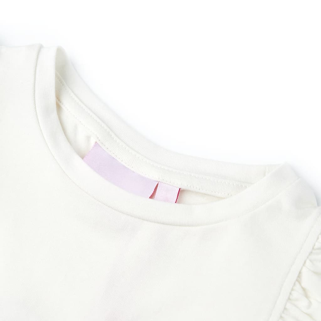 Vidaxl kindershirt 128 ecru