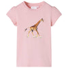 VidaXL Kindershirt 92 lichtroze