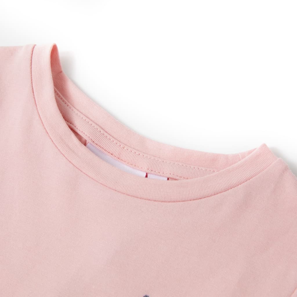 Vidaxl kindershirt 116 lichtroze