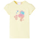 Vidaxl kindershirt 92 zachtgeel