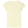 Vidaxl kindershirt 116 zachtgeel