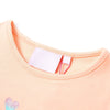 VidaXL Kindershirt 92 lichtoranje