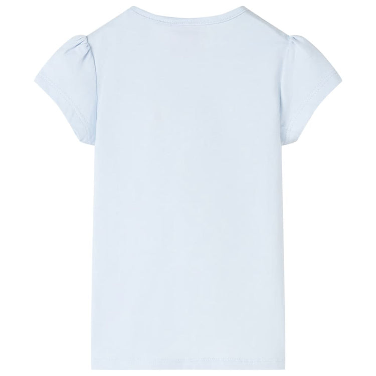 VidaXL Kindershirt 92 lichtblauw