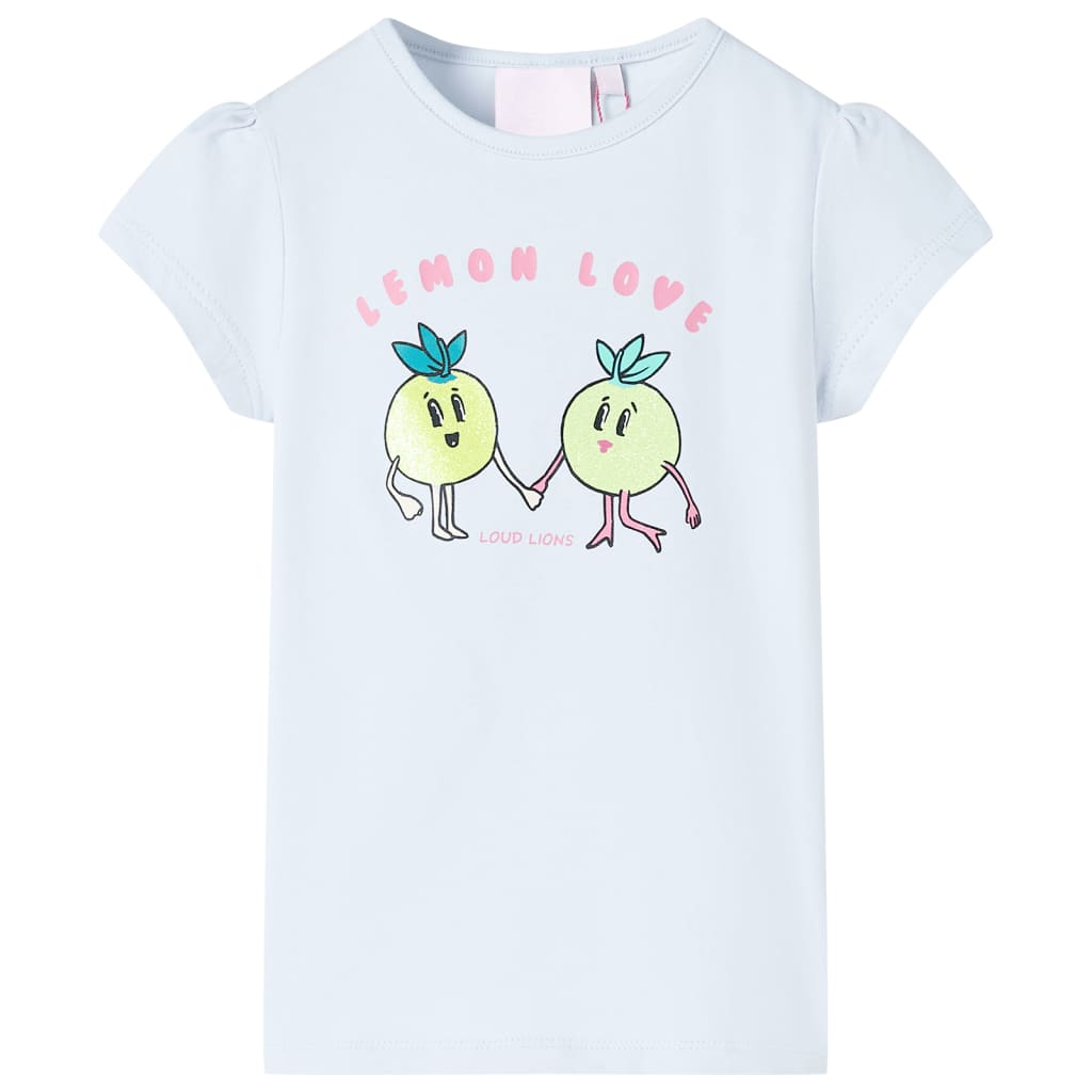 VidaXL Kindershirt 104 lichtblauw