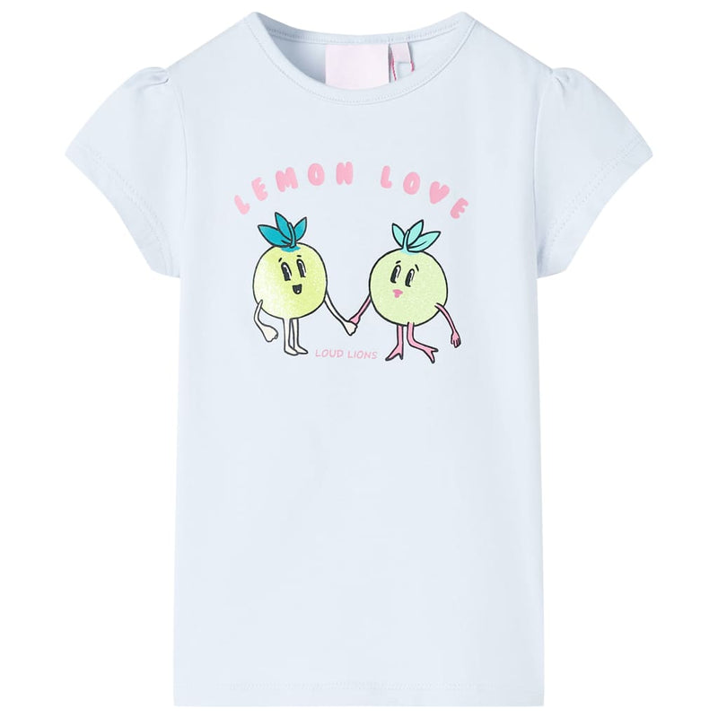 VidaXL Kindershirt 104 lichtblauw