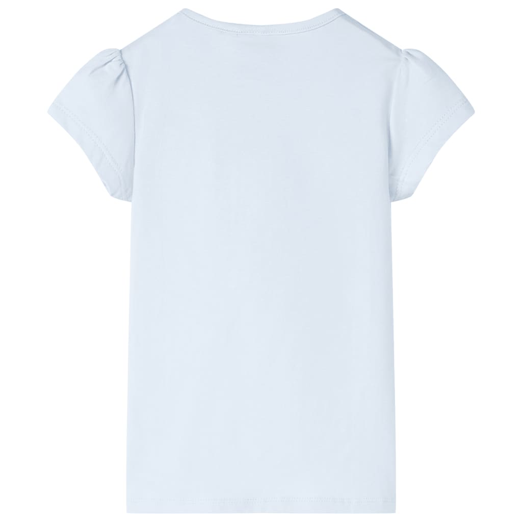 VidaXL Kindershirt 104 lichtblauw