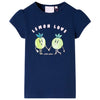 VidaXL Kindershirt 104 marineblauw