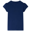 VidaXL Kindershirt 116 marineblauw