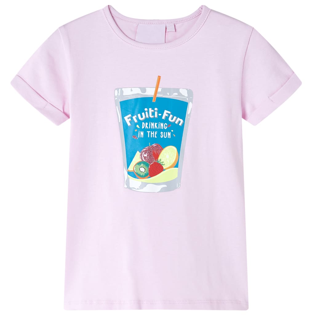VidaXL Kindershirt 104 zachtroze