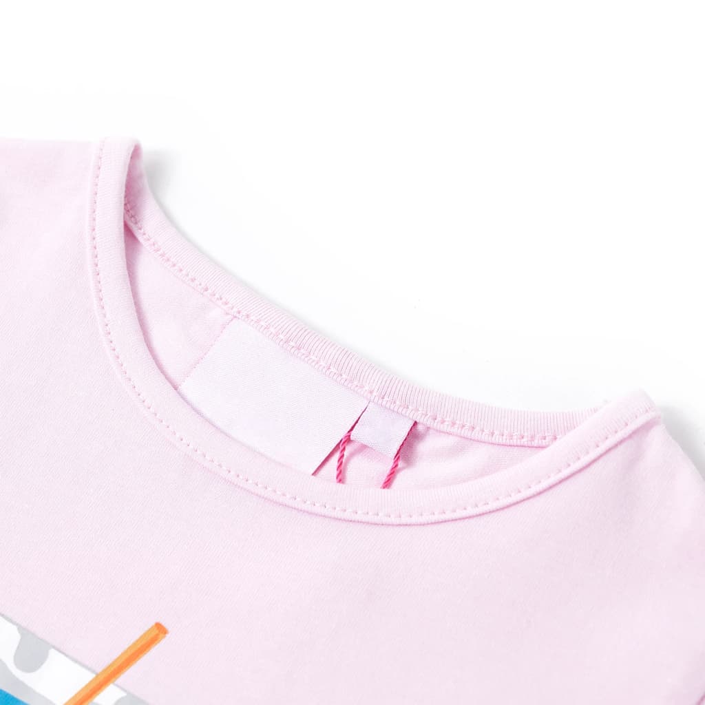 Vidaxl kindershirt 116 zachtroze