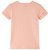 VidaXL Kindershirt 128 lichtoranje