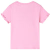 VidaXL Kindershirt met korte mouwen 92 felroze