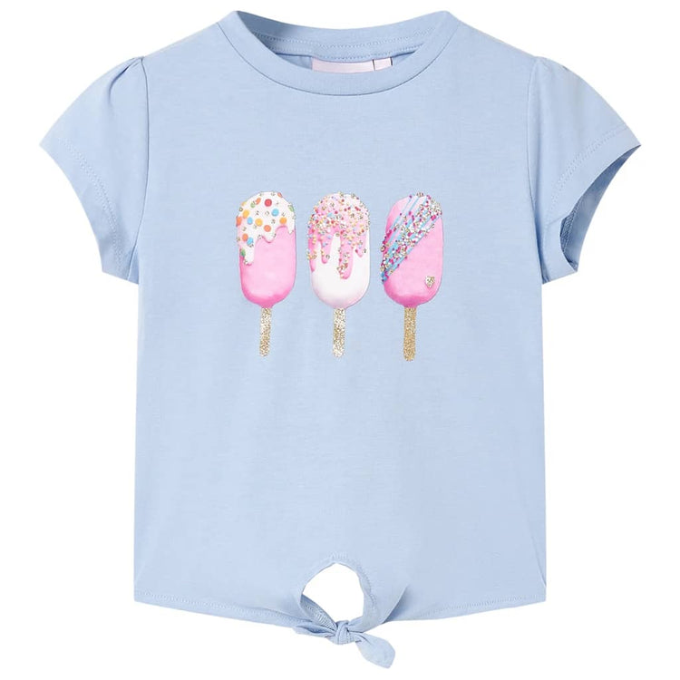 Vidaxl kindershirt 104 blauw