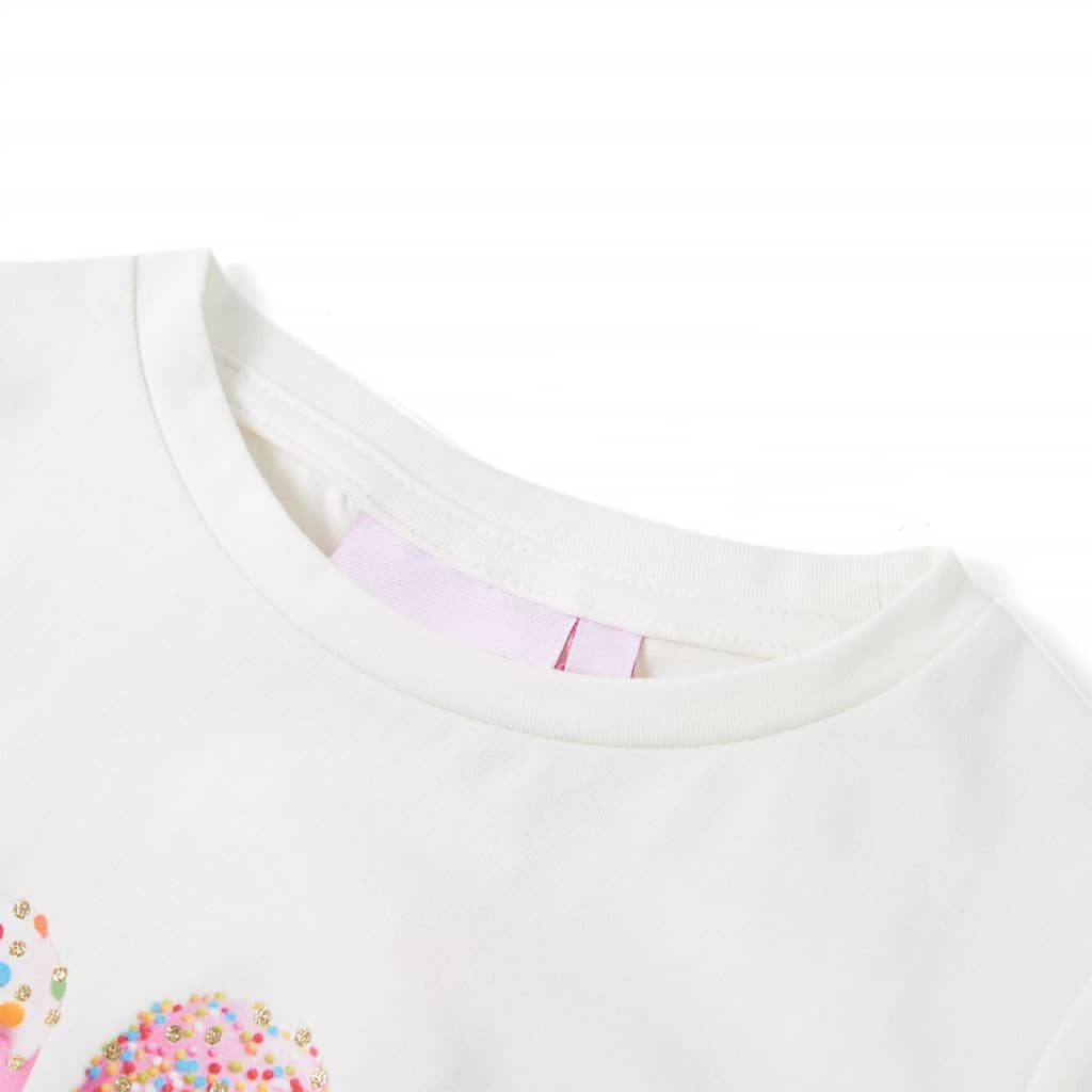 VidaXL Kindershirt 92 ecru