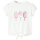Vidaxl kindershirt 104 ecru