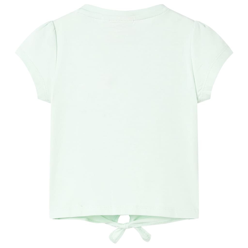 Vidaxl kindershirt 104 lichtmintkleurig