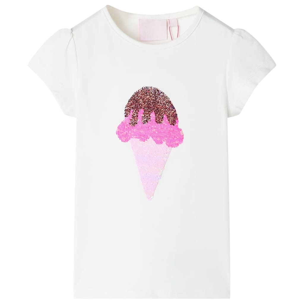 VidaXL Kindershirt 92 ecru