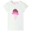 VidaXL Kindershirt 140 ecru