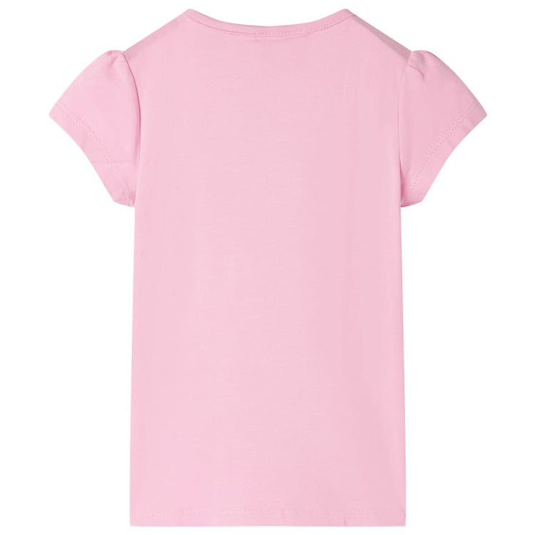 VidaXL Kindershirt 116 felroze