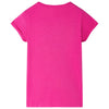 VidaXL Kindershirt 104 donkerroze