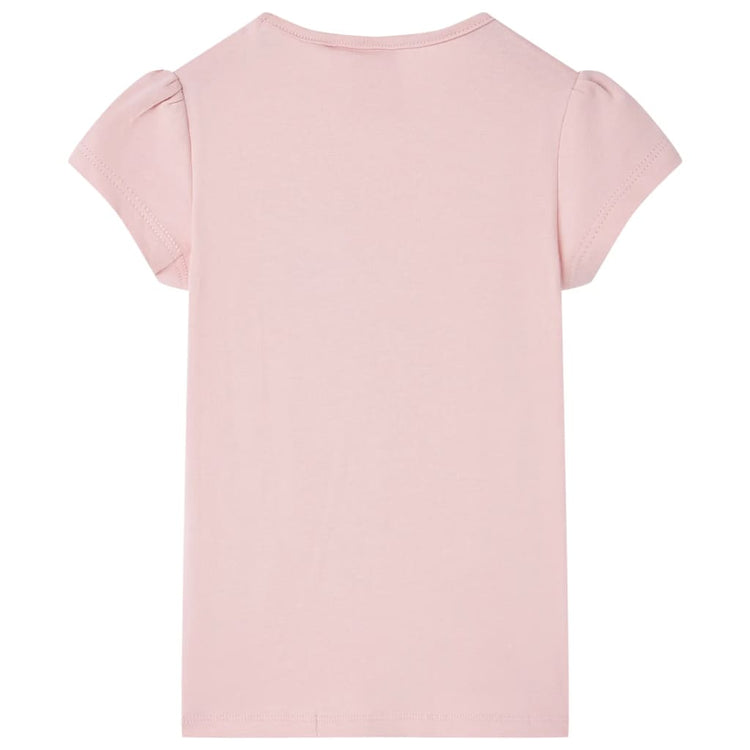 VidaXL Kindershirt 128 lichtroze