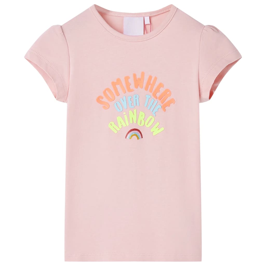 VidaXL Kindershirt 140 lichtroze