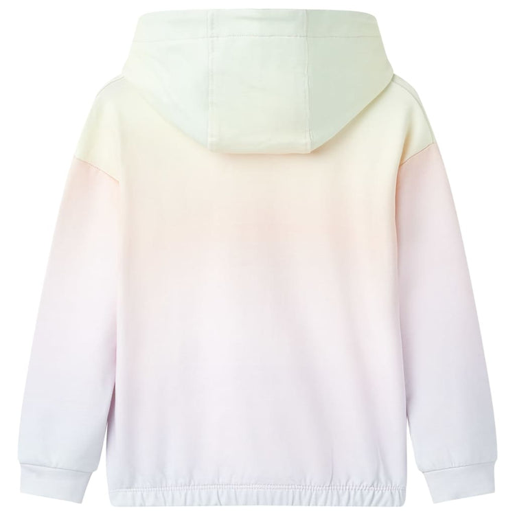 Vidaxl kindertrui met capuchon 140 sterrenwit