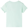 VidaXL Kindershirt 116 lichtmint