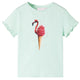 Vidaxl kindershirt 140 lichtmint